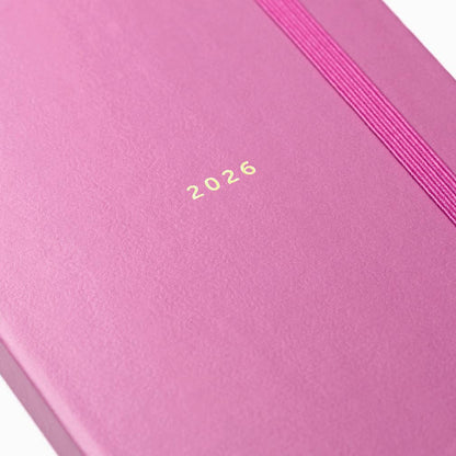 2026 A6 Diary, Weekly Planner, To Do Lists & Notes | Fuchsia
