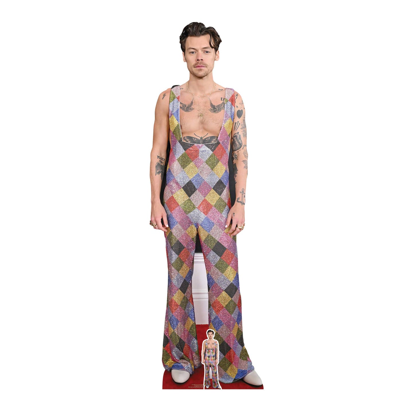 Harry Styles - Height 185cm - Lifesize Cardboard Cut Out With Mini Harry Also