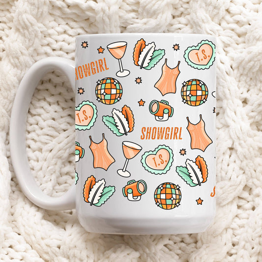TS12 The Life of a Showgirl TLOAS Ceramic Mug -15oz 