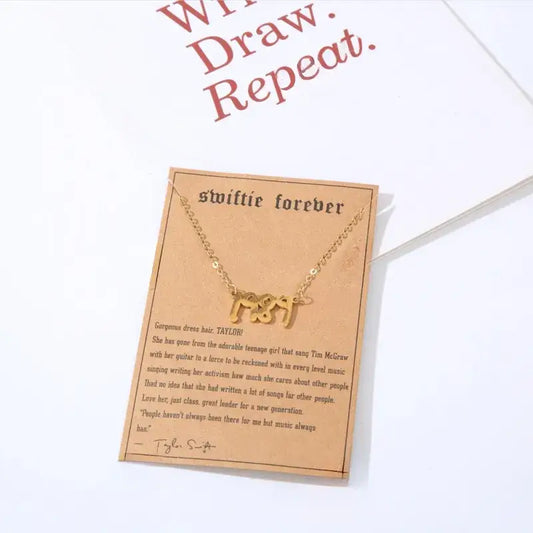 Taylor Swift - Swiftie Pendant Necklace