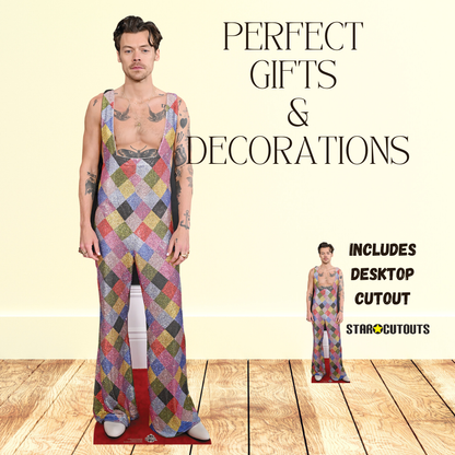 Harry Styles - Height 185cm - Lifesize Cardboard Cut Out With Mini Harry Also