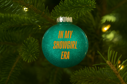 Showgirl Era Glitter Ornament