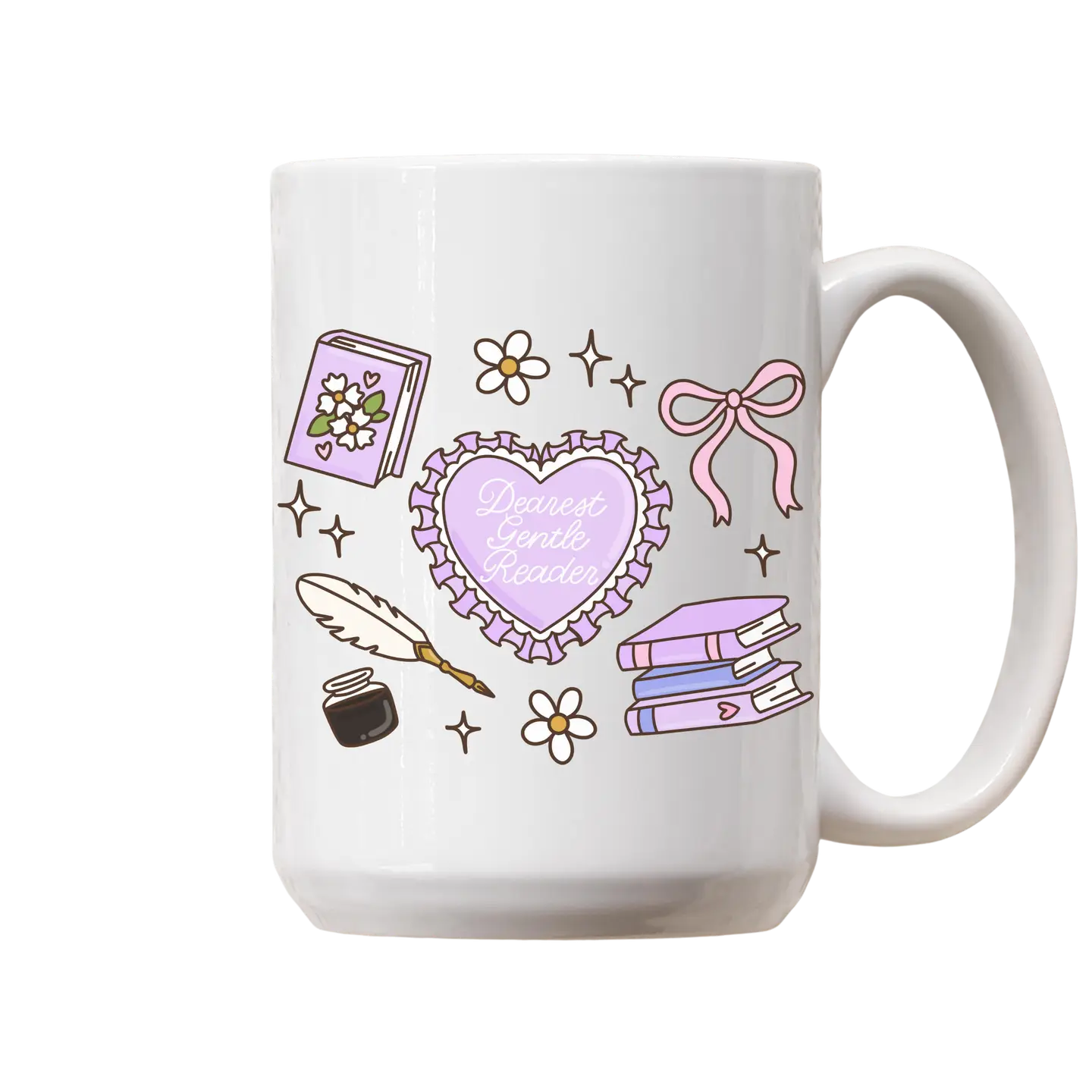 Bridgerton - Dearest Gentle Reader Ceramic Mug
