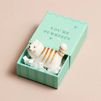 Tiny Matchbox Ceramic Token