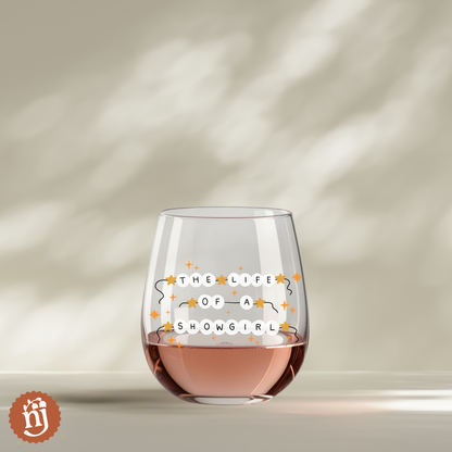 Tayor Swift TS12 TLOAS Era Friendship Bracelet Wine Glass