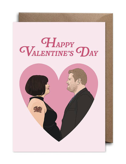 Nessa & Smithy Valentine's Card