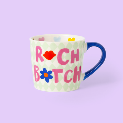 Eleanor Bowmer R*ch B*tch Mug