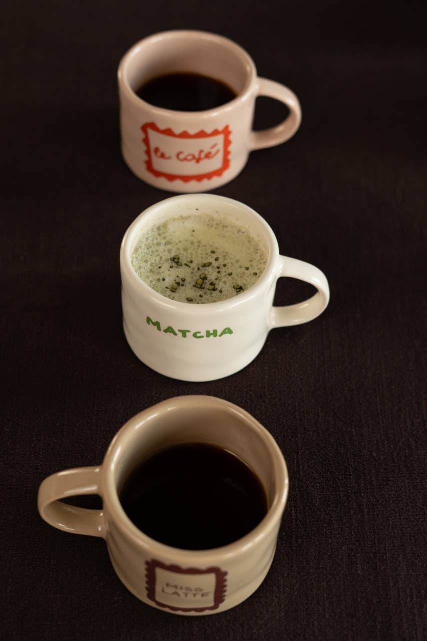 Ceramic Mug by Sisi - Miss Latte