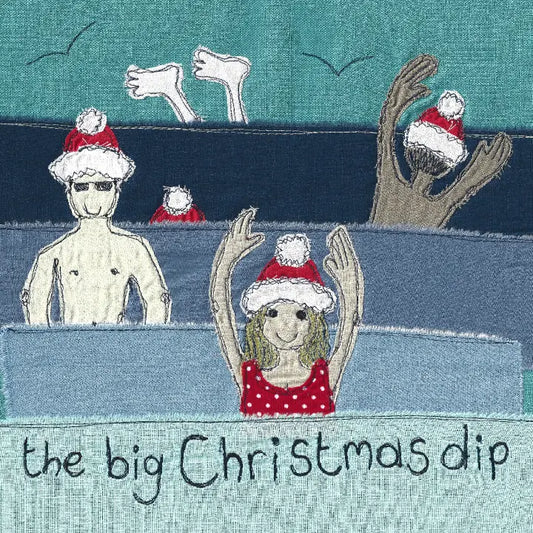 Poppy Treffry - Pack of 5 Swimmer Christmas Cards