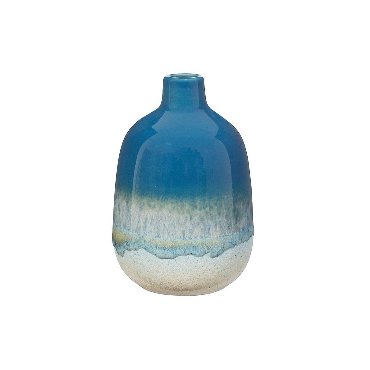 Mojave Glazed Blue Vase