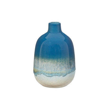 Mojave Glazed Blue Vase