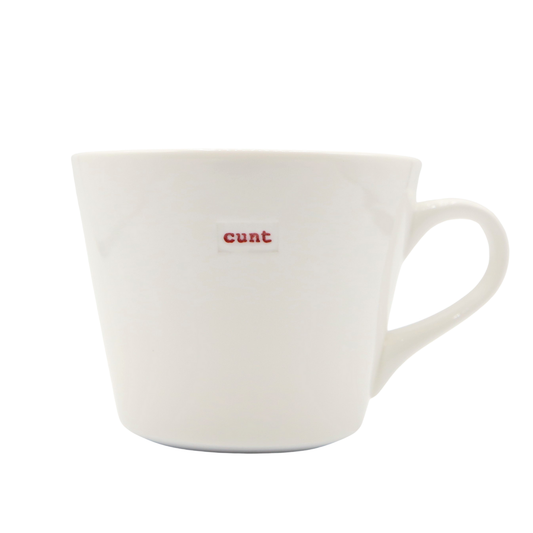 Keith Brymer Jones Mug 350ml- cunt (red)