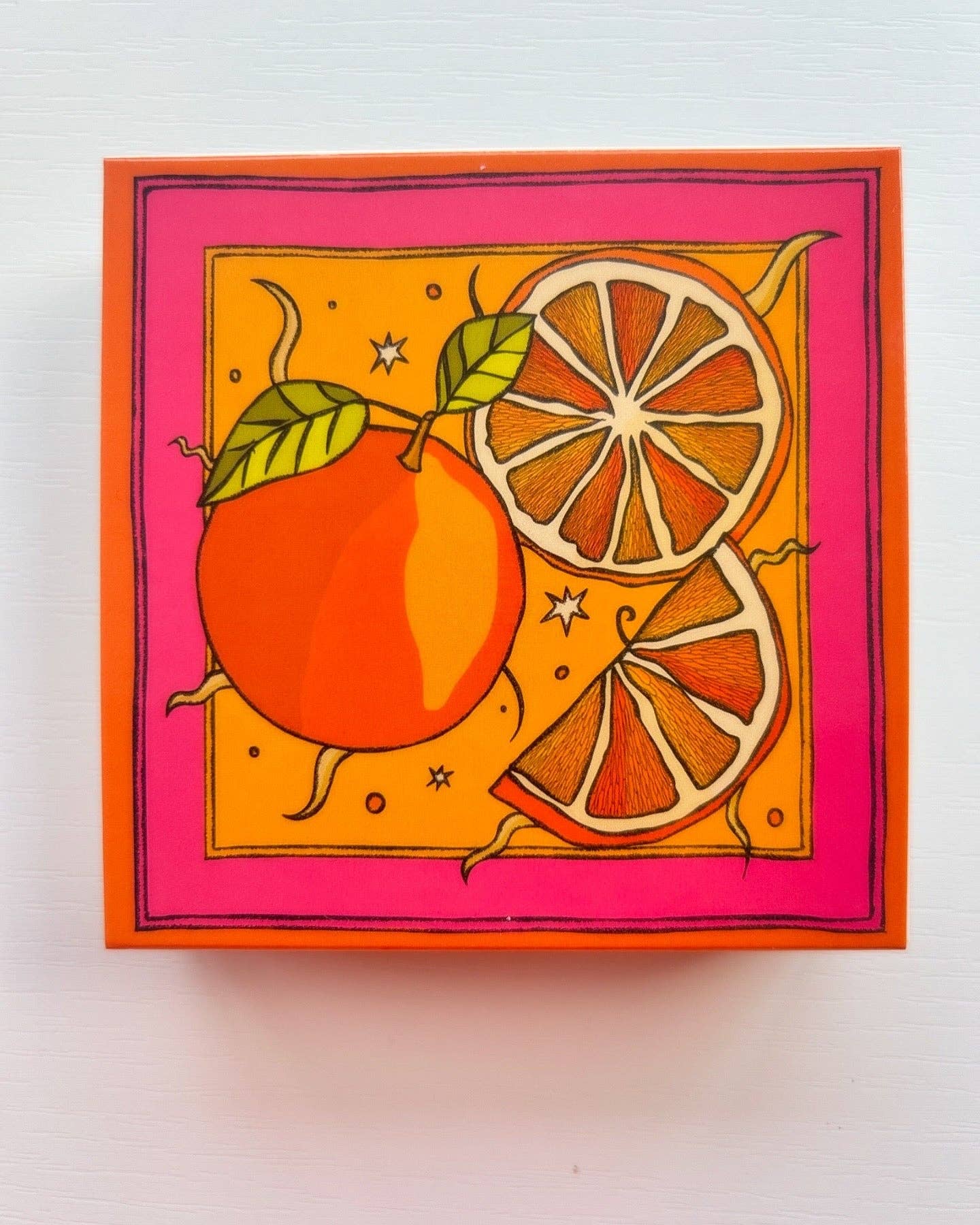 Juicy Oranges Matchbox