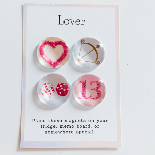 Lover Era - Glass Magnet Set