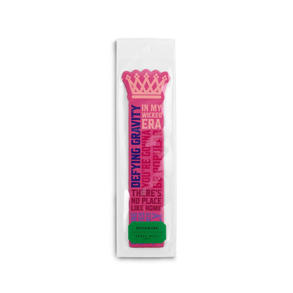Wicked Bookmark - Crown (Pinks)