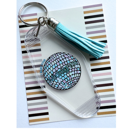 Taylor Swift Midnights Disco 🪩 Ball Acrylic Keychain 