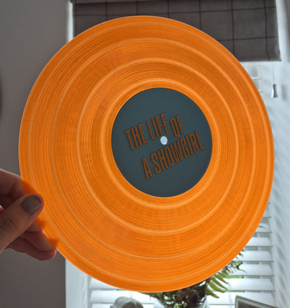 Vinyl Record Wall Art - The Life of a Showgirl