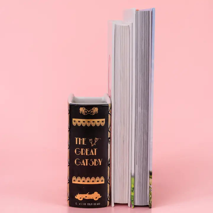 Small Book Vase, Great Gatsby