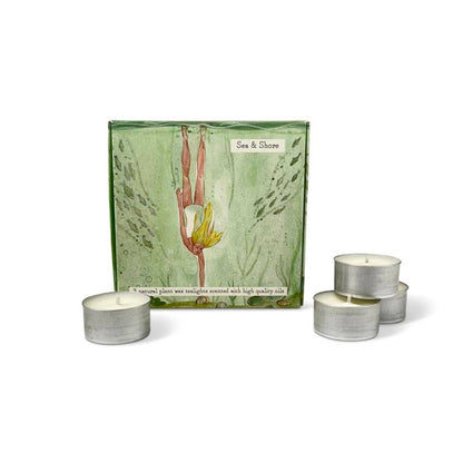 Box of 9 Scented Tealights - Coastal Range