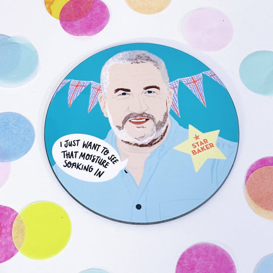 Paul Hollywood Bake Off Coaster