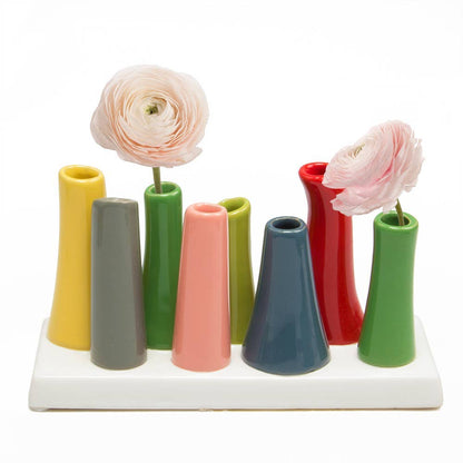 Pooley - Glazed Ceramic Single Stem Bud Vase