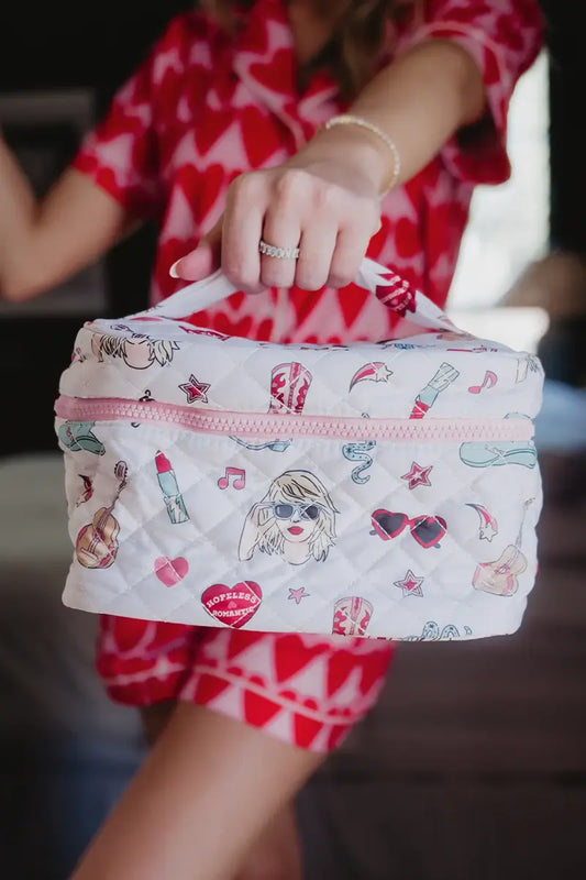 Taylor Swift Inspired Icons Cosmetic Make Up Bag