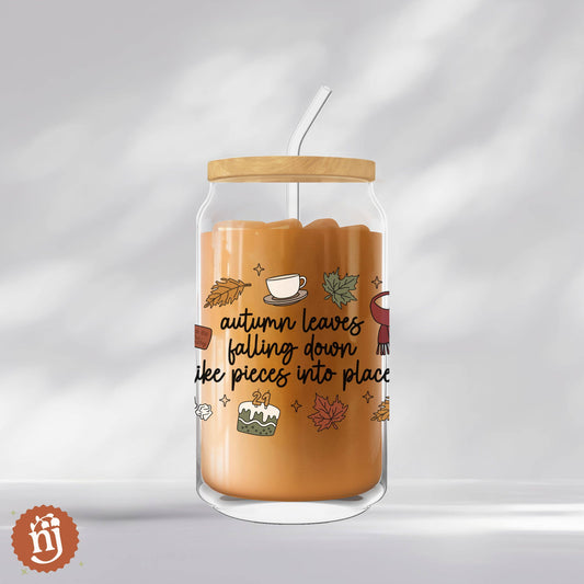 PREORDER - Taylor Swift Inspired All Too Well Glass Can Tumbler  - 16oz