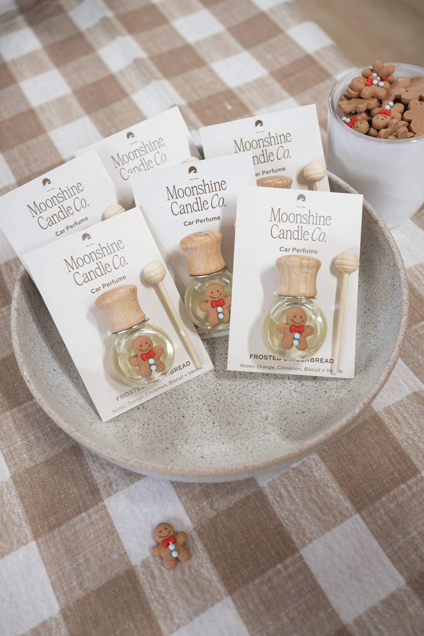 Frosted Gingerbread Car Perfume | Diffuser | Christmas Gifts