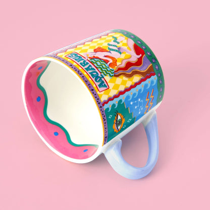 Eleanor Bowmer Aquarius Zodiac Mug