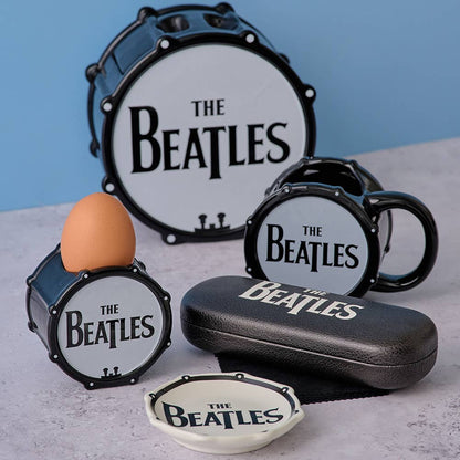 Ceramic Egg Cups The Beatles Drum Sargent Pepper Logo