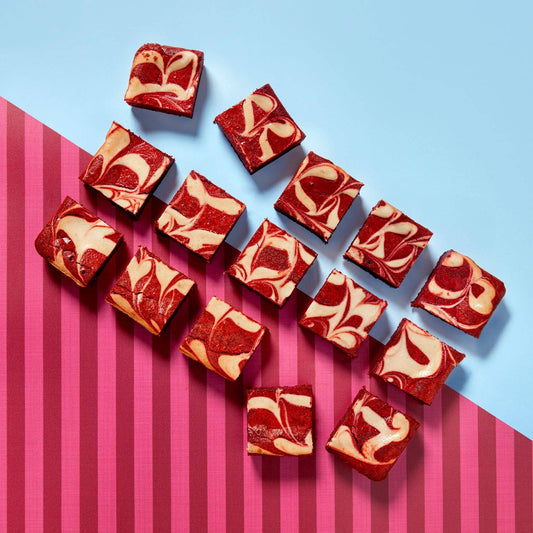 Red Velvet Cheesecake Brownie