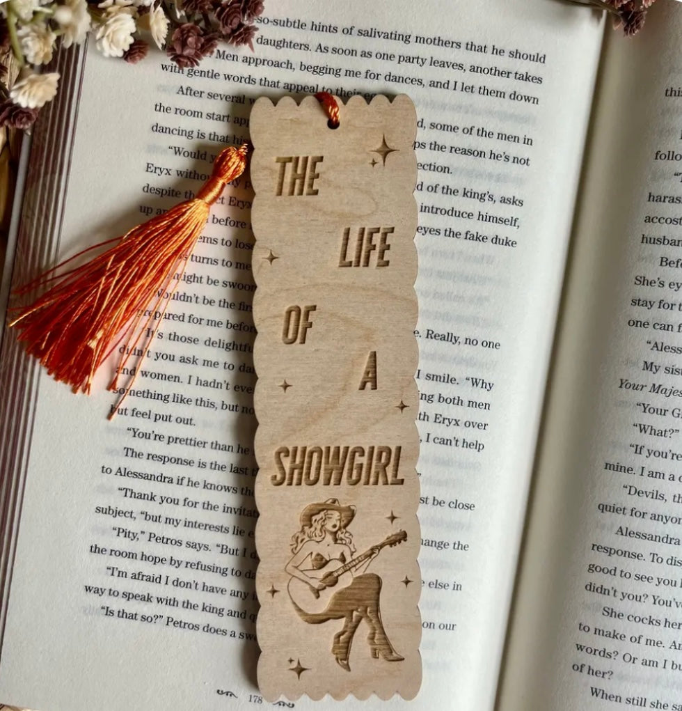 TS12 Inspired Wooden Bookmarks