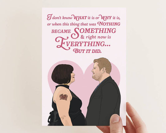 Nessa & Smithy - Gavin & Stacey Love Card