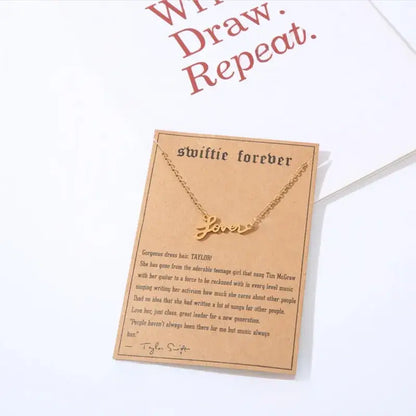 Taylor Swift - Swiftie Pendant Necklace