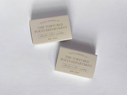 Tortured Poets Department Member Taylor Swift Matchbook
