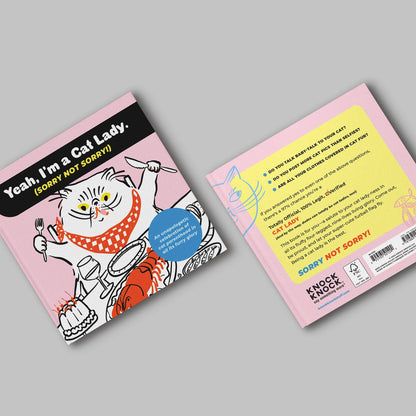 I'm a Cat Lady Sorry Not Sorry Book (Hardback)