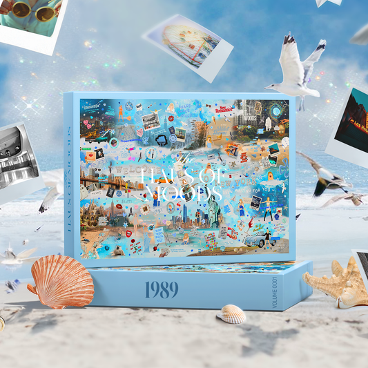 1,000 Piece Taylor Swift 1989 Era Lyrics & Easter Eggs Jigsaw Puzzle©