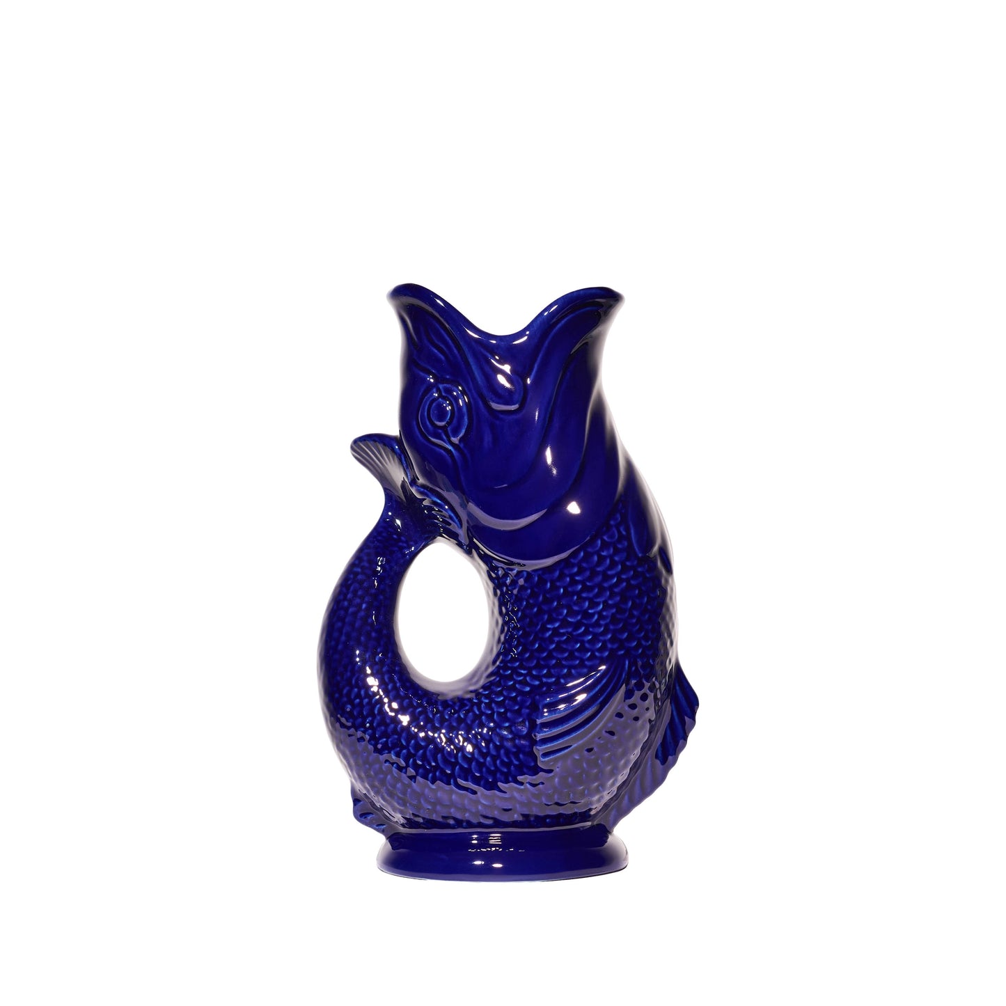 Mini - Cobalt Blue Original Gluggle Jug Pitcher Vase
