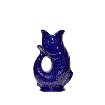 Mini - Cobalt Blue Original Gluggle Jug Pitcher Vase
