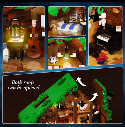 Folklore LED Light Up Building Brick House