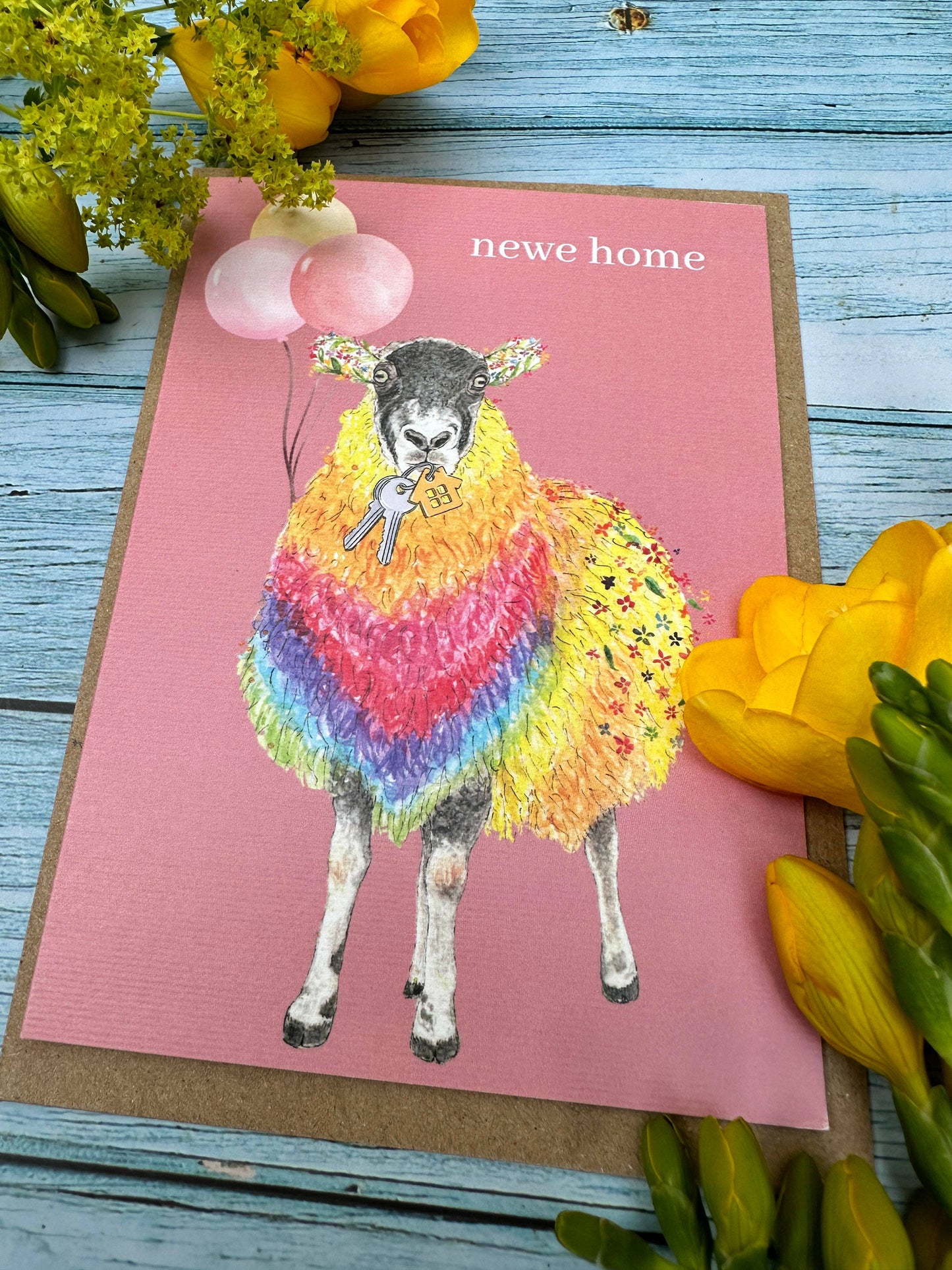 New Home Sheep Eco Friendly Card
