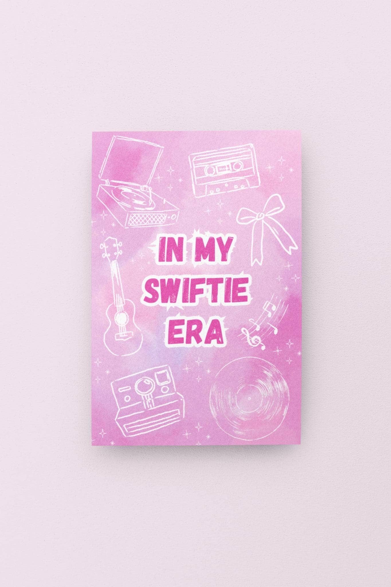 A3 Print - Taylor Swift Inspired Swiftie Era Pink
