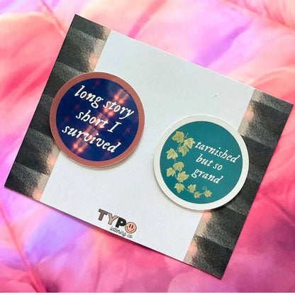 The Eras 5 Pack Sticker Pack - Each Era inc. TLOAS