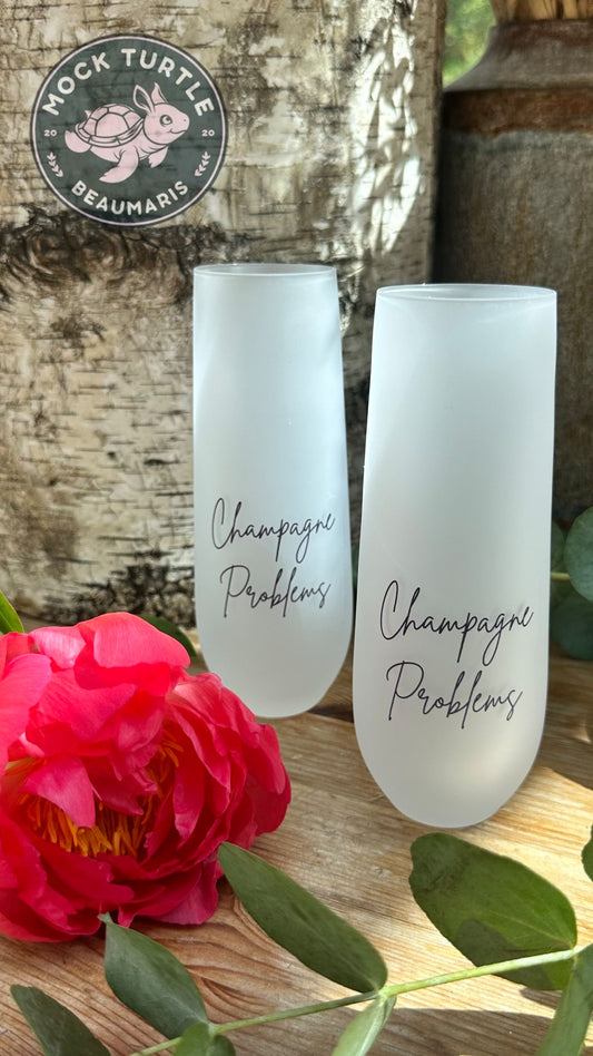 Champagne Problems - Stemless Champagne Glass
