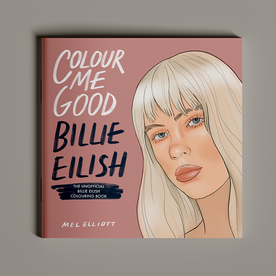 Colour Me Good Billie Eilish Colouring Book