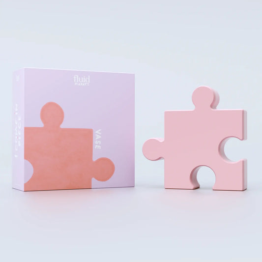 Pink Puzzle Vase