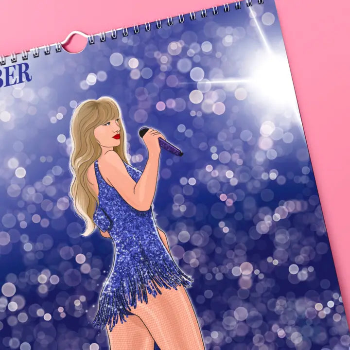 Large Taylor Swift Eras Calendar 2025 - A3 (PREORDER)