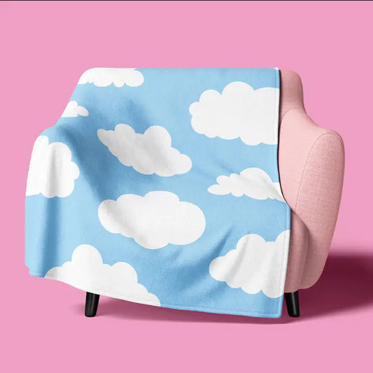 Oversized Clouds Blanket