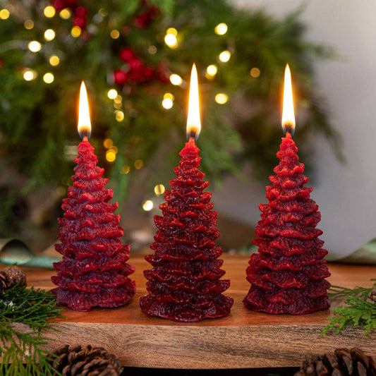 Christmas Spice Christmas Tree Candle