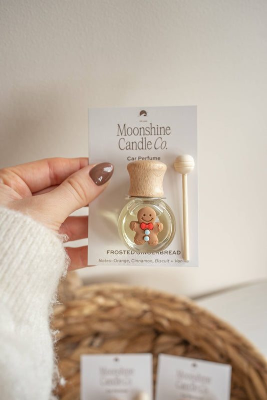 Frosted Gingerbread Car Perfume | Diffuser | Christmas Gifts